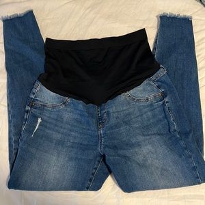 Full panel maternity jeans size 16